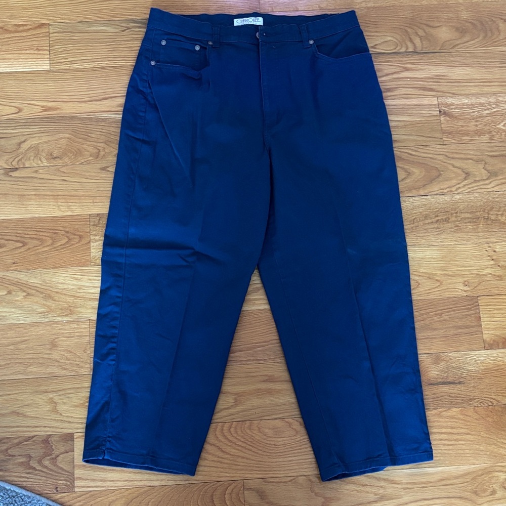Cherokee Dark Blue Casual Pants